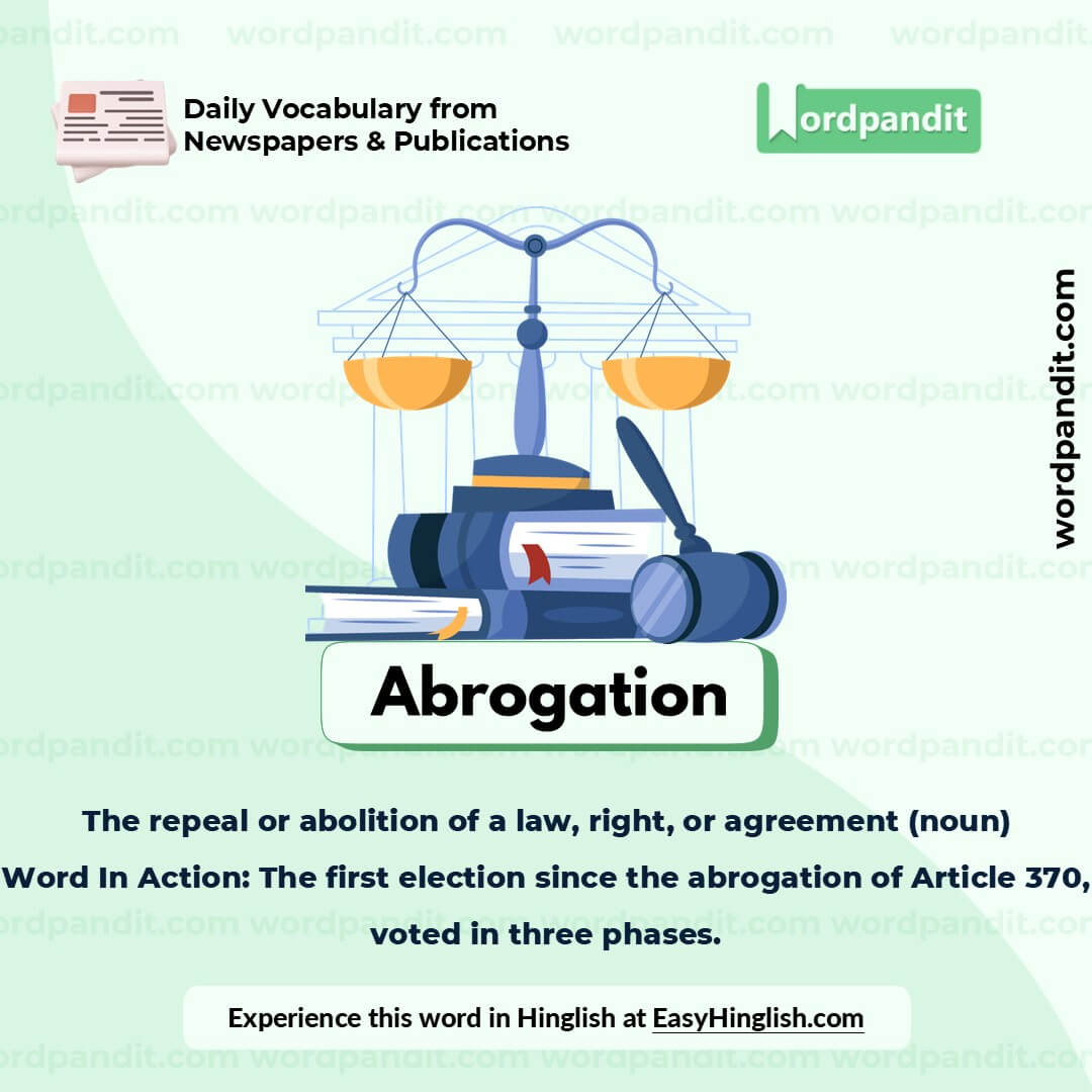 Abrogation Picture Vocabulary Abrogation Picture Vocabulary