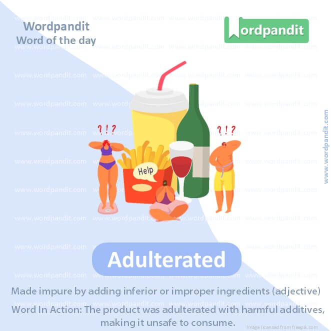 Adulterated Picture Vocabulary Adulterated Picture Vocabulary