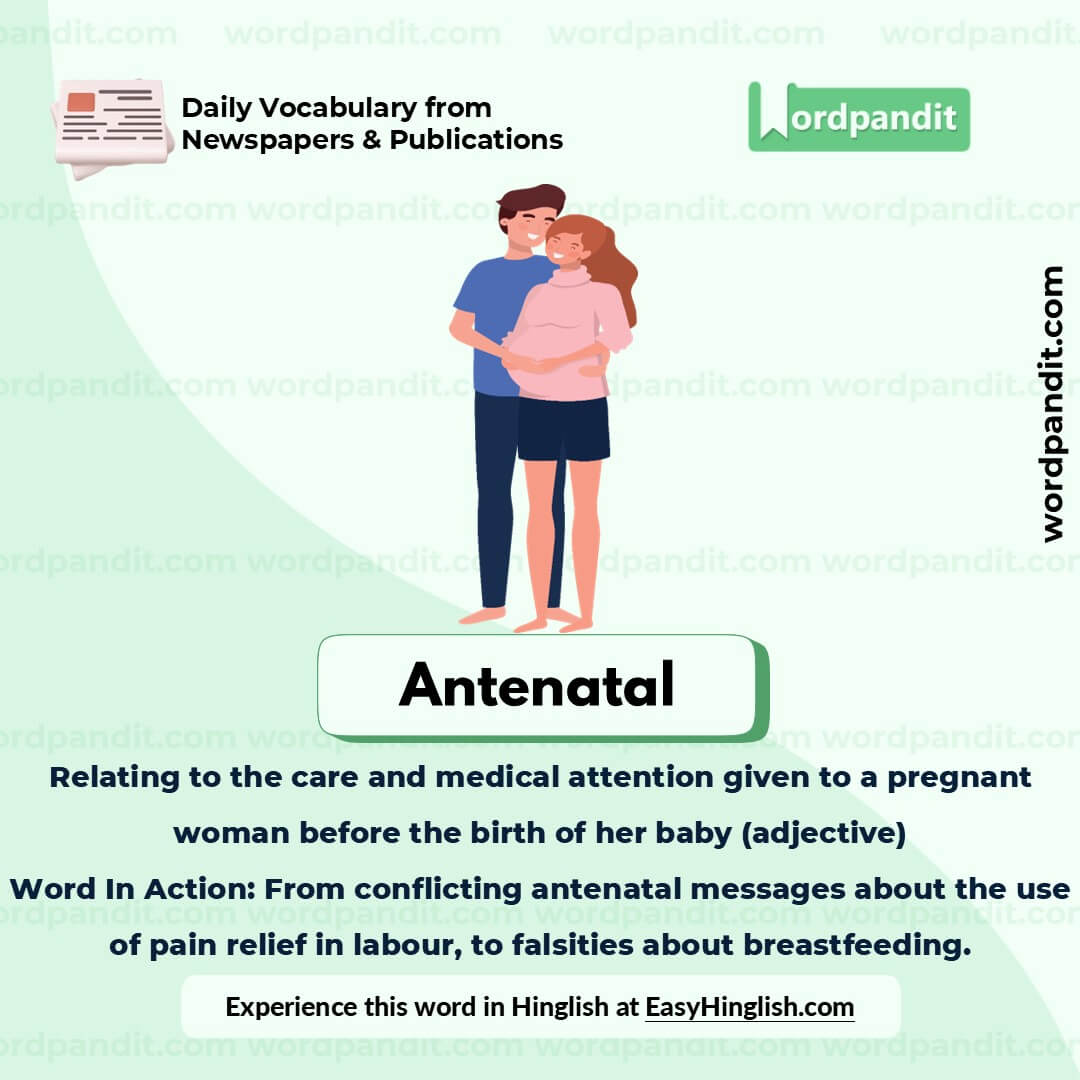 Antenatal Picture Vocabulary Antenatal Picture Vocabulary