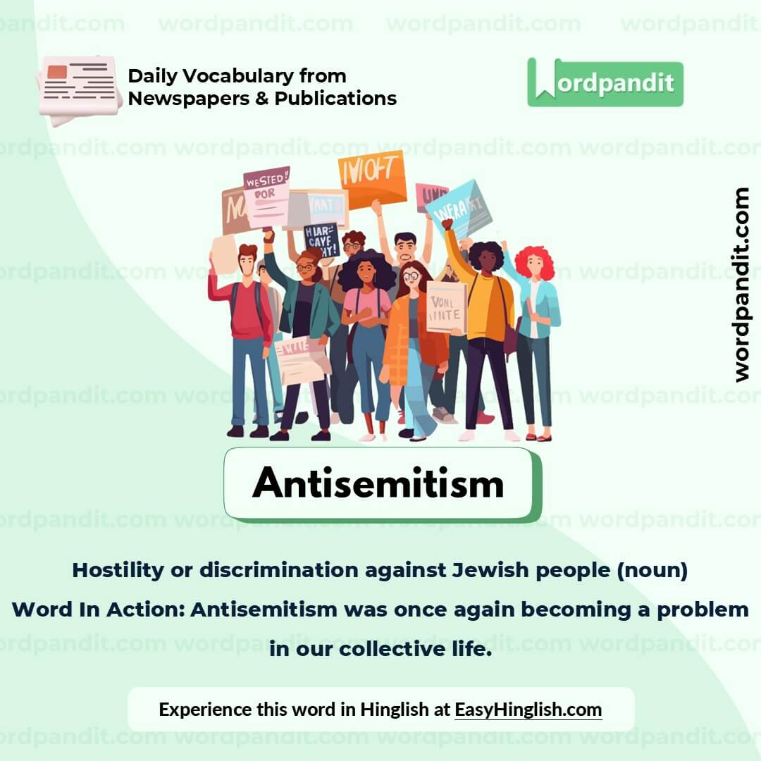 Antisemitism Picture Vocabulary Antisemitism Picture Vocabulary