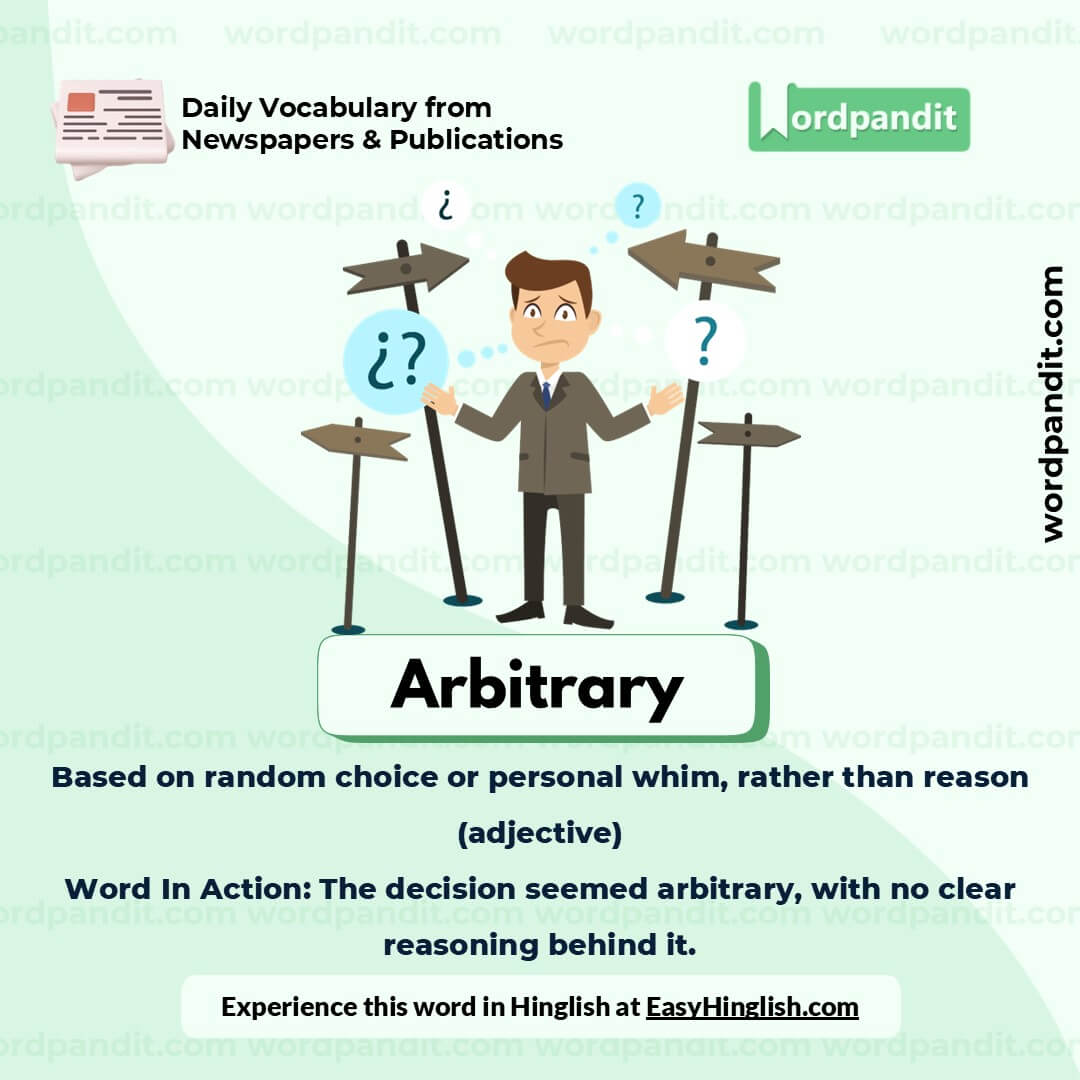 Arbitrary Picture Vocabulary Arbitrary Picture Vocabulary