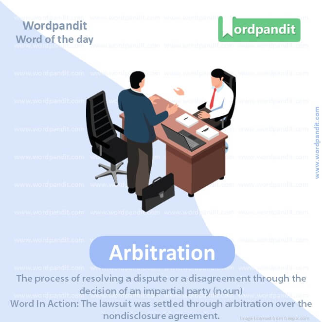 Arbitration Picture Vocabulary Arbitration Picture Vocabulary