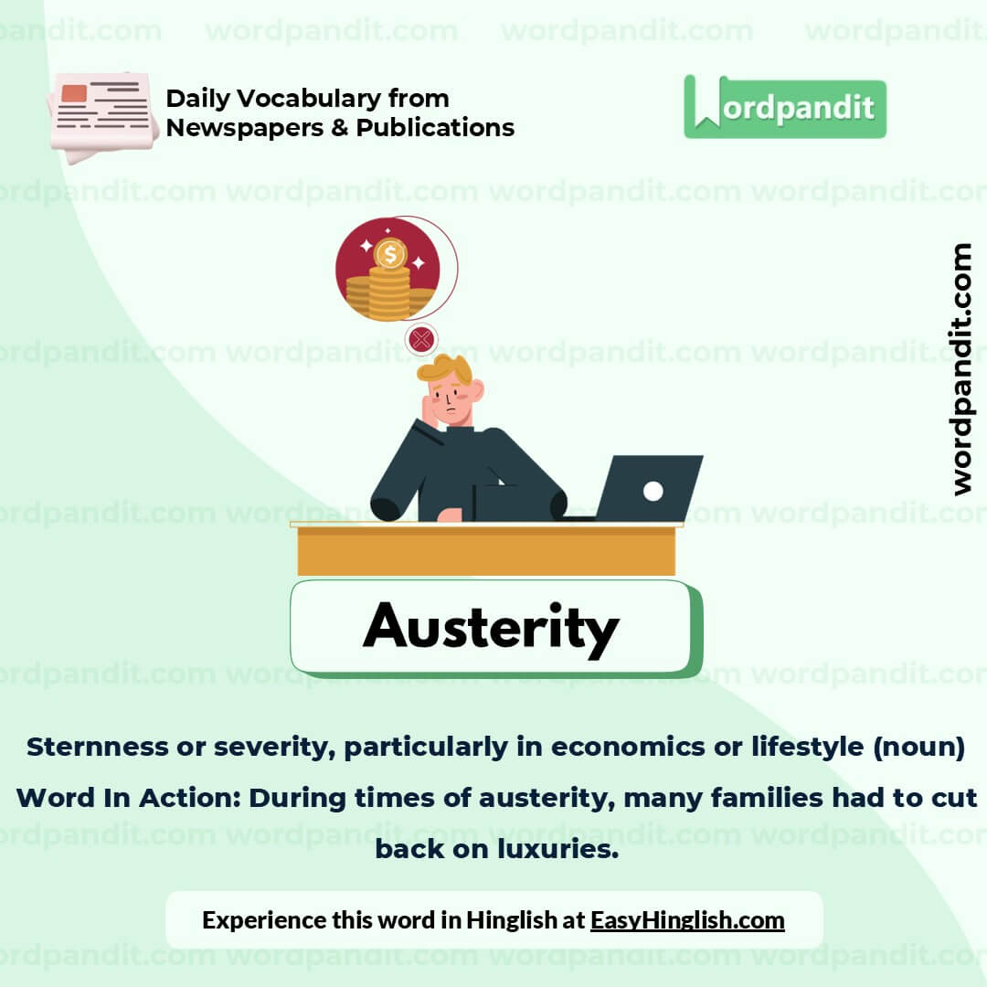 Austerity Picture Vocabulary Austerity Picture Vocabulary