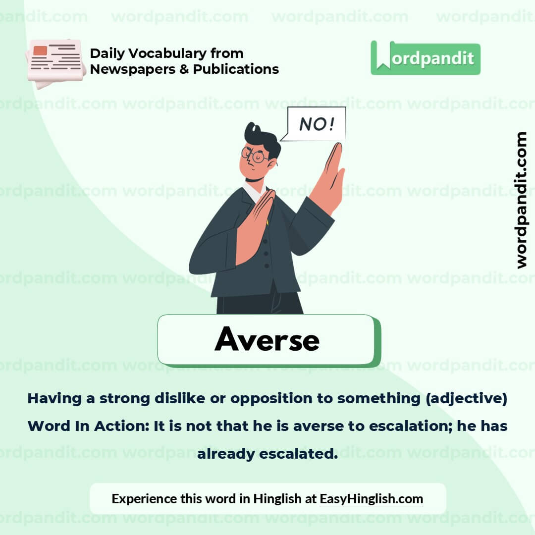 Averse Picture Vocabulary Averse Picture Vocabulary