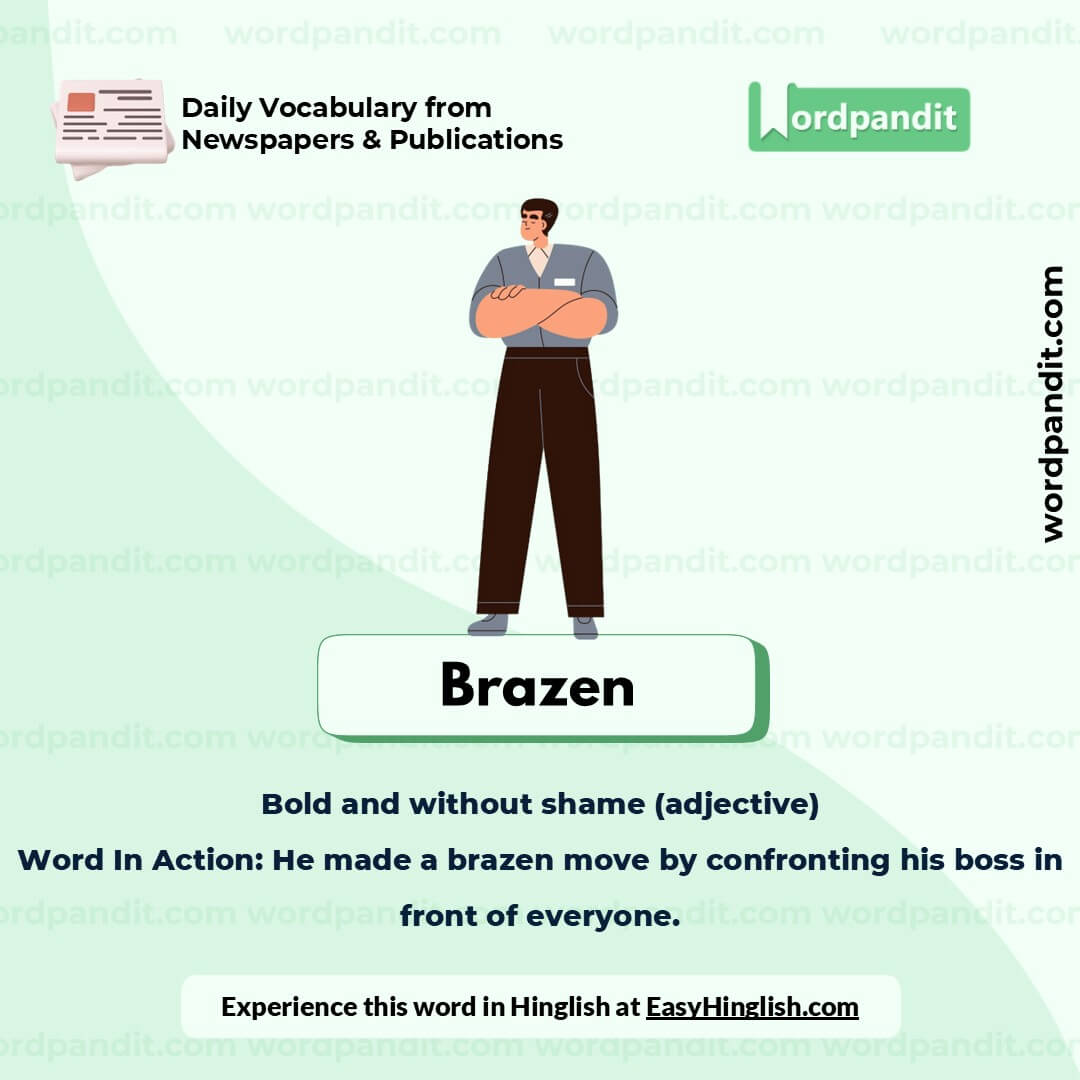 Brazen Picture Vocabulary Brazen Picture Vocabulary
