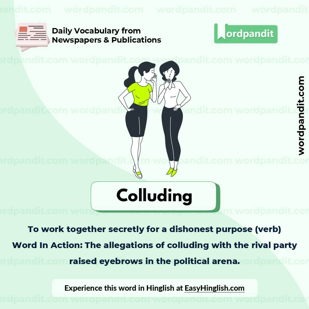 Colluding Picture Vocabulary Colluding Picture Vocabulary