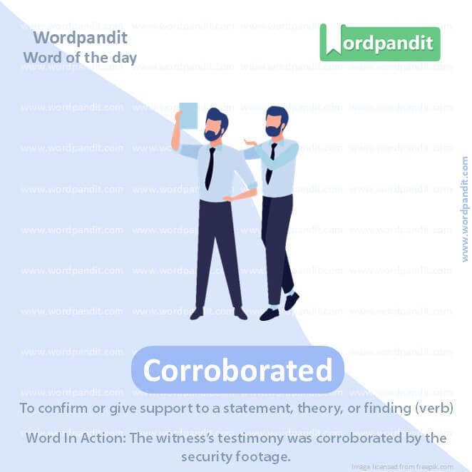 Corroborated Picture Vocabulary Corroborated Picture Vocabulary