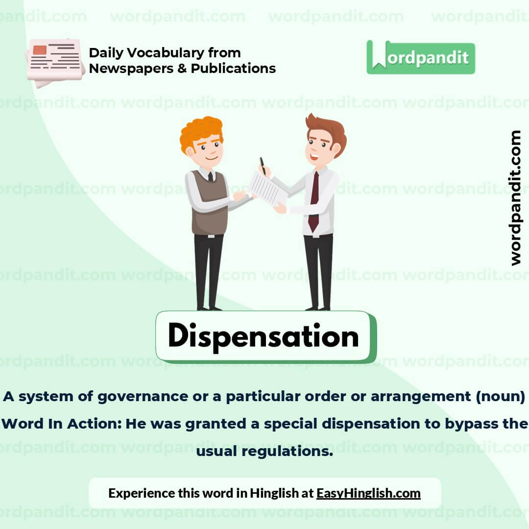 Dispensation Picture Vocabulary Dispensation Picture Vocabulary