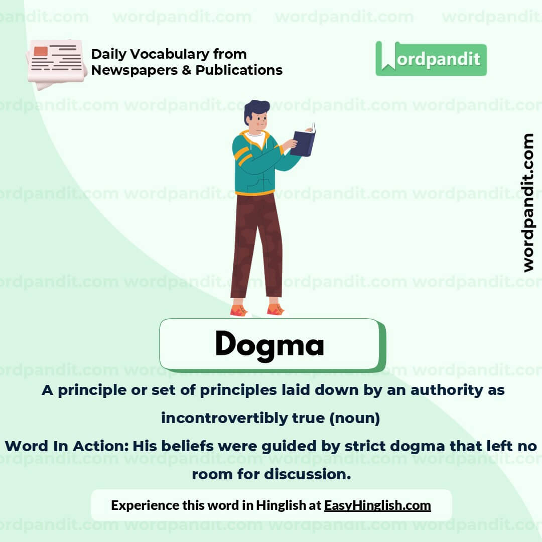 Dogma Picture Vocabulary Dogma Picture Vocabulary