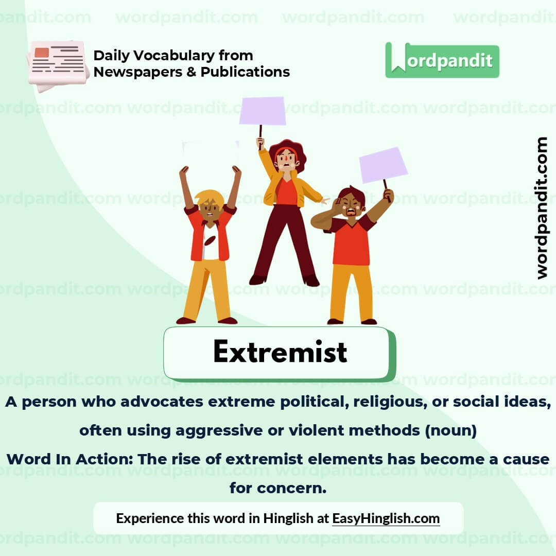 Extremist Picture Vocabulary Extremist Picture Vocabulary