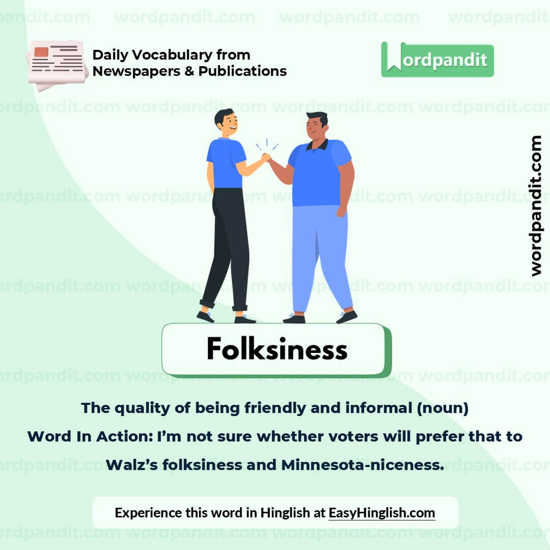 Folksiness Picture Vocabulary