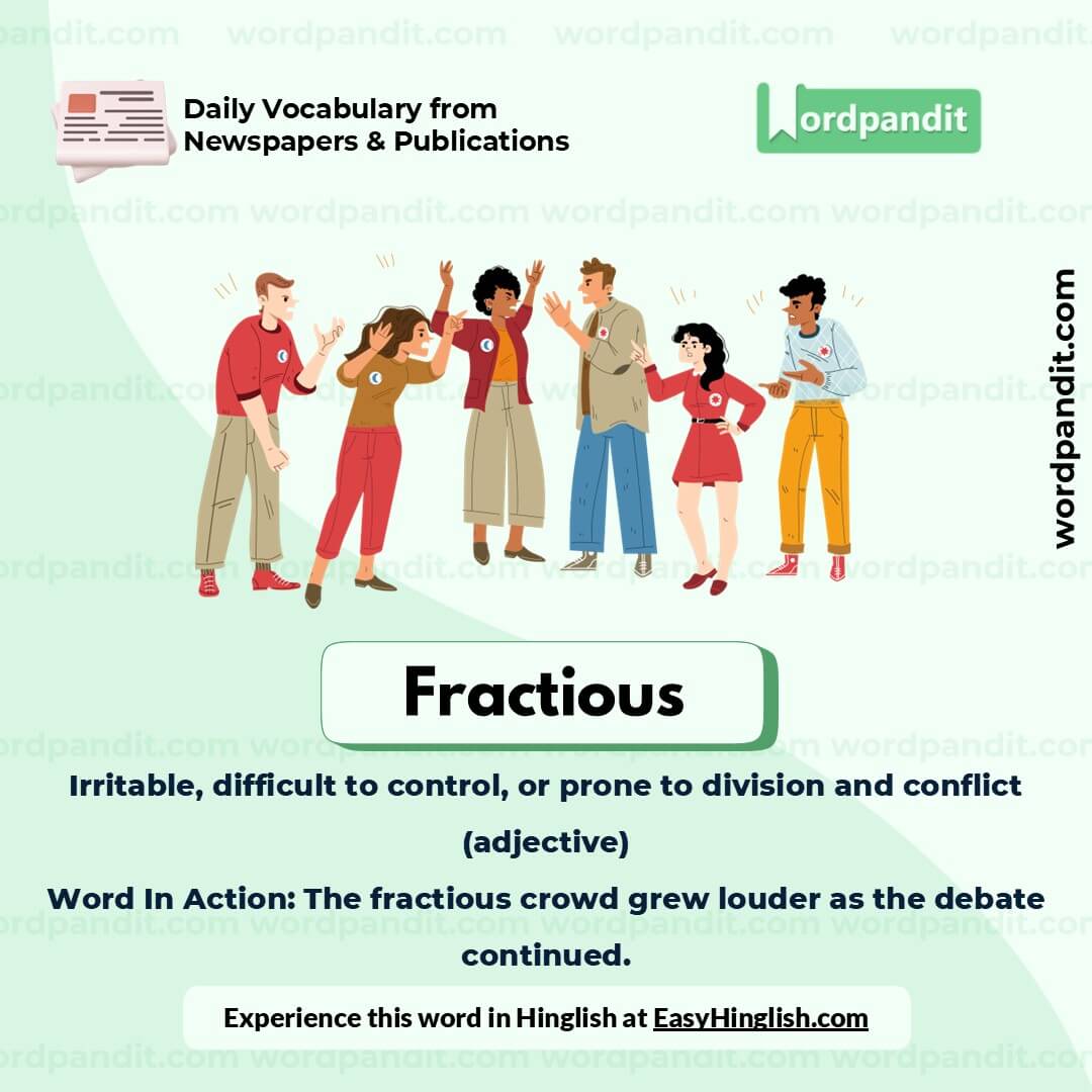 Fractious Picture Vocabulary Fractious Picture Vocabulary