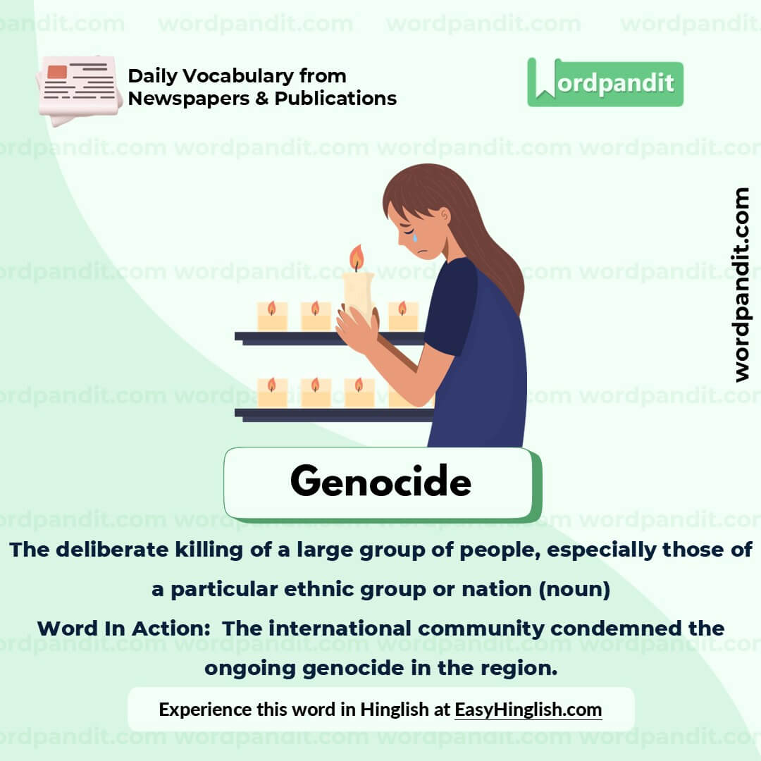 Genocide Picture Vocabulary Genocide Picture Vocabulary