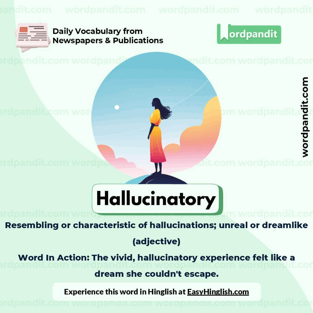 Hallucinatory Picture Vocabulary Hallucinatory Picture Vocabulary