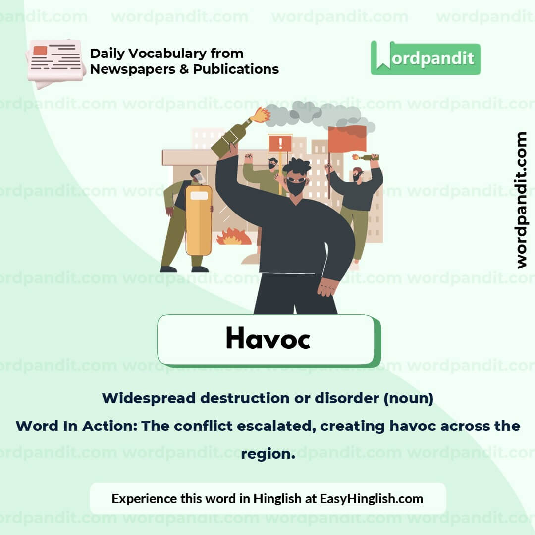 Havoc Picture Vocabulary Havoc Picture Vocabulary