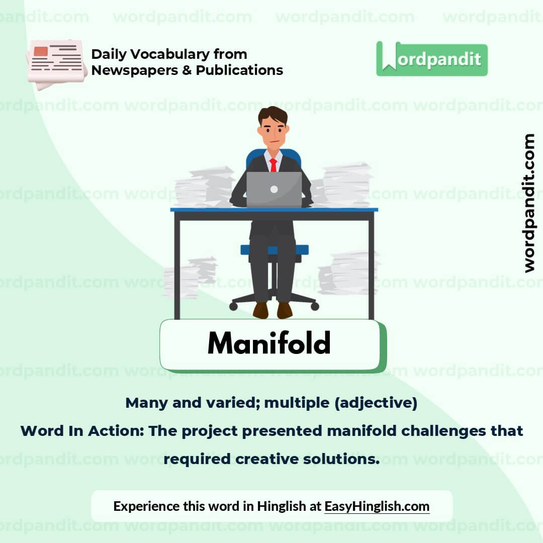 Manifold Picture Vocabulary Manifold Picture Vocabulary