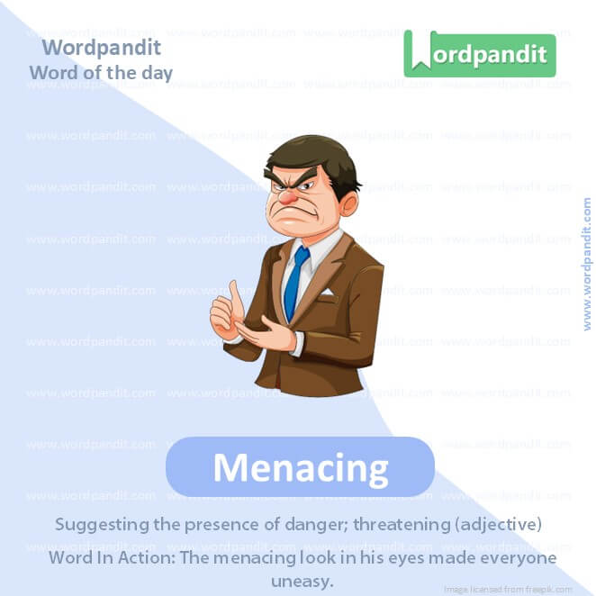 Menacing Picture Vocabulary Menacing Picture Vocabulary