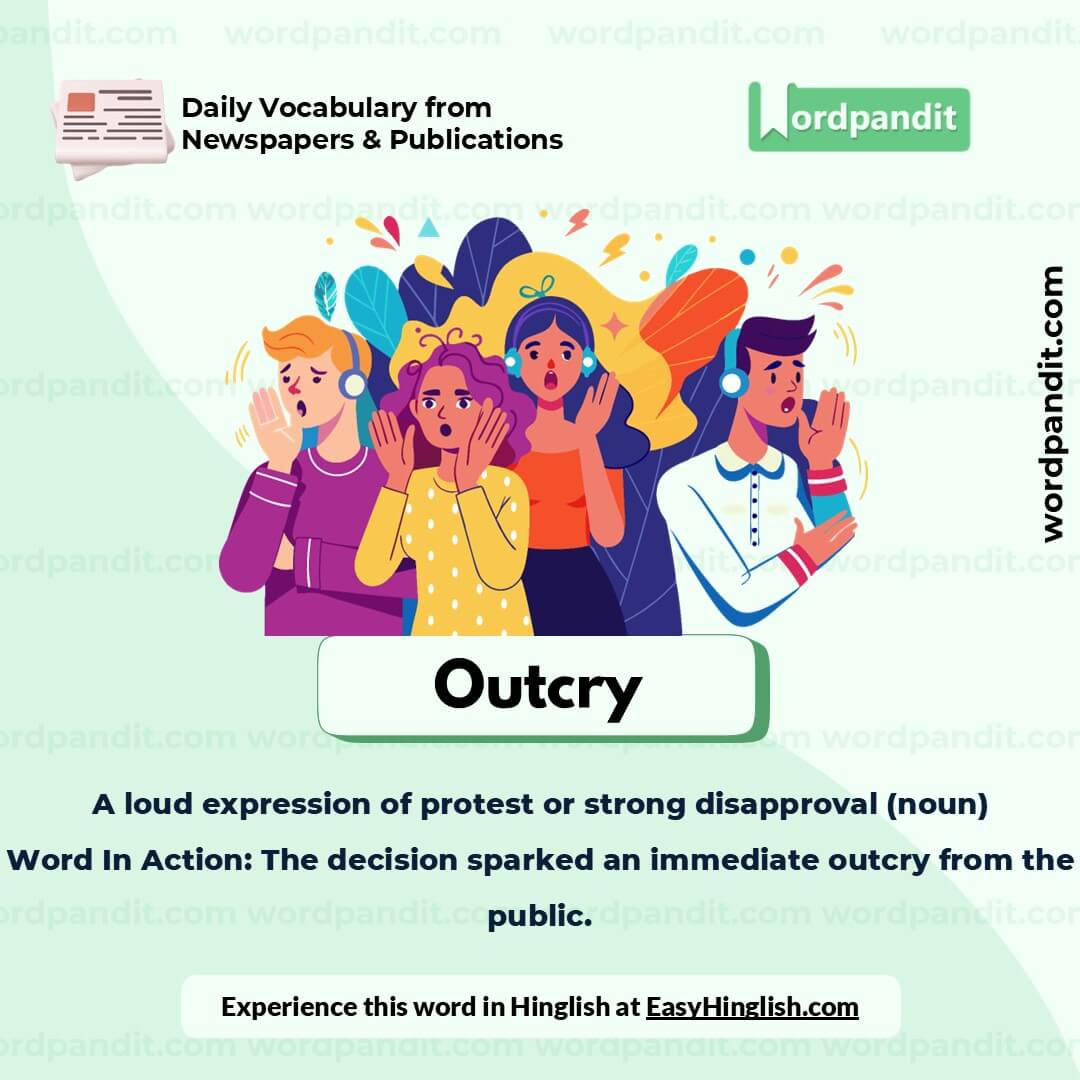 Outcry Picture Vocabulary Outcry Picture Vocabulary