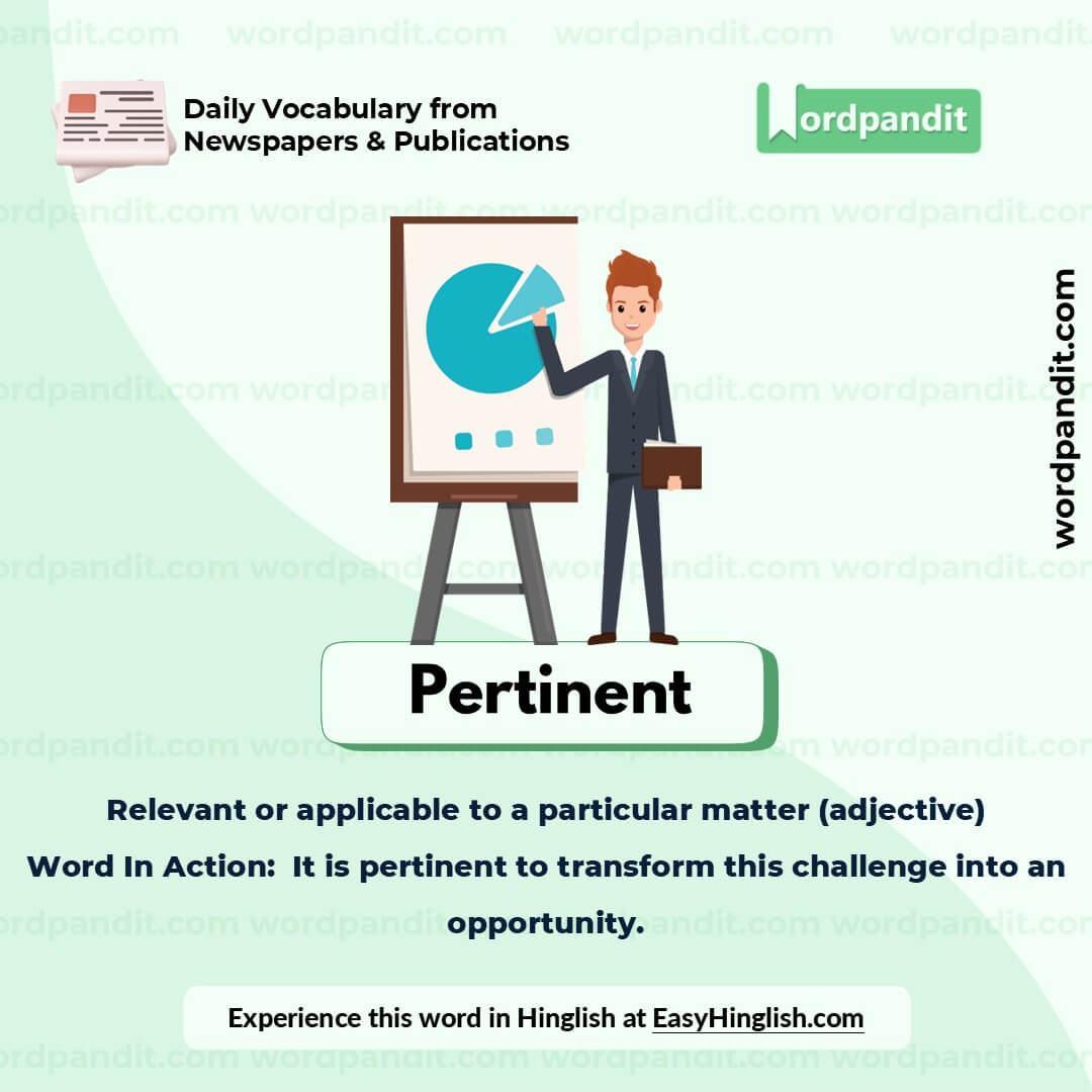 Pertinent Picture Vocabulary Pertinent Picture Vocabulary