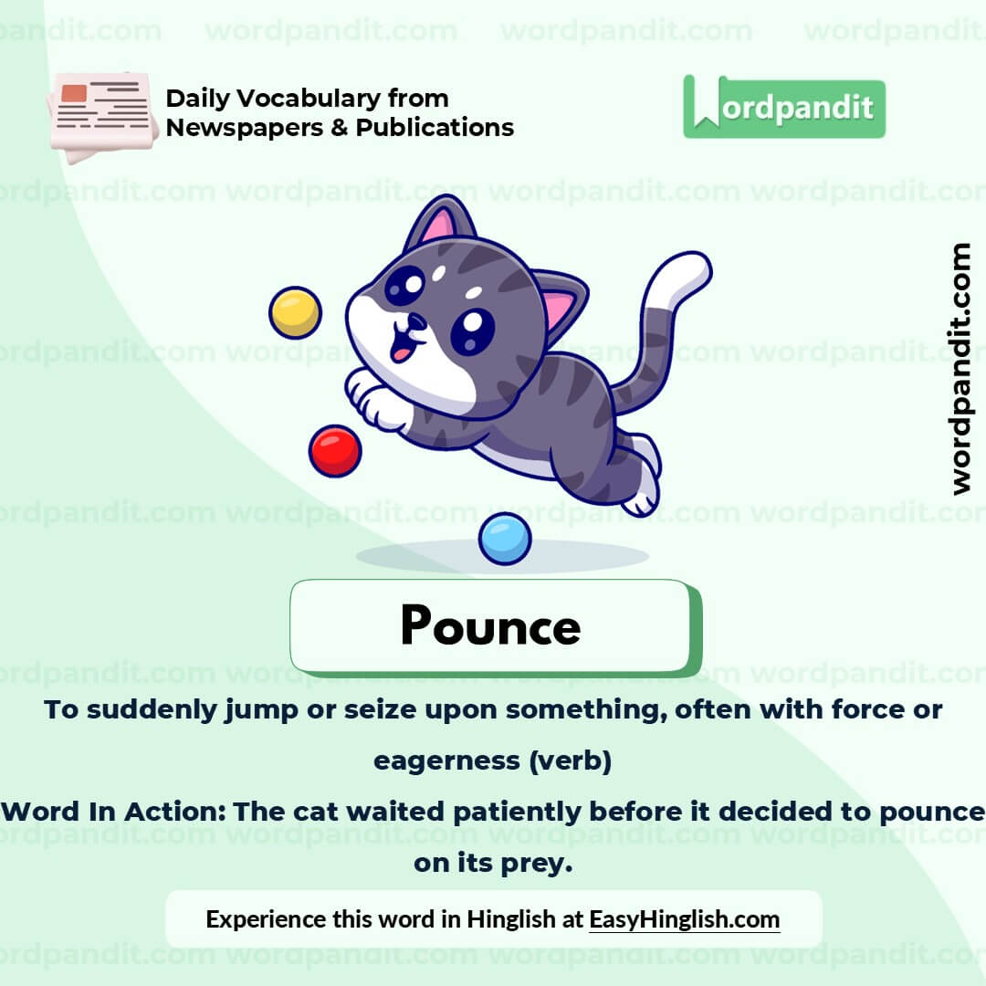 Pounce Picture Vocabulary Pounce Picture Vocabulary