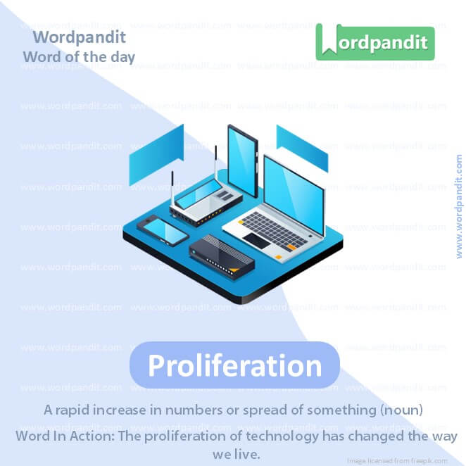 Proliferation Picture Vocabulary Proliferation Picture Vocabulary