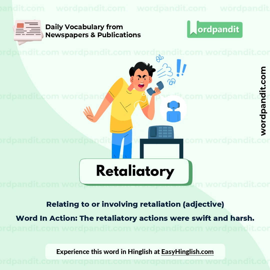 Retaliatory Picture Vocabulary Retaliatory Picture Vocabulary