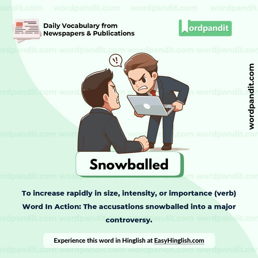 Snowballed Picture Vocabulary Snowballed Picture Vocabulary