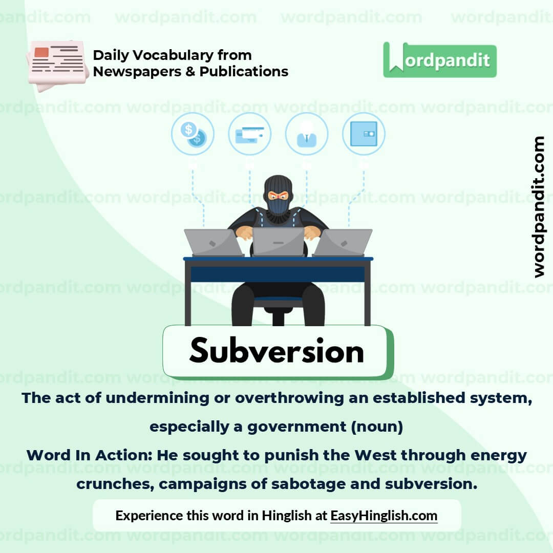 Subversion Picture Vocabulary Subversion Picture Vocabulary