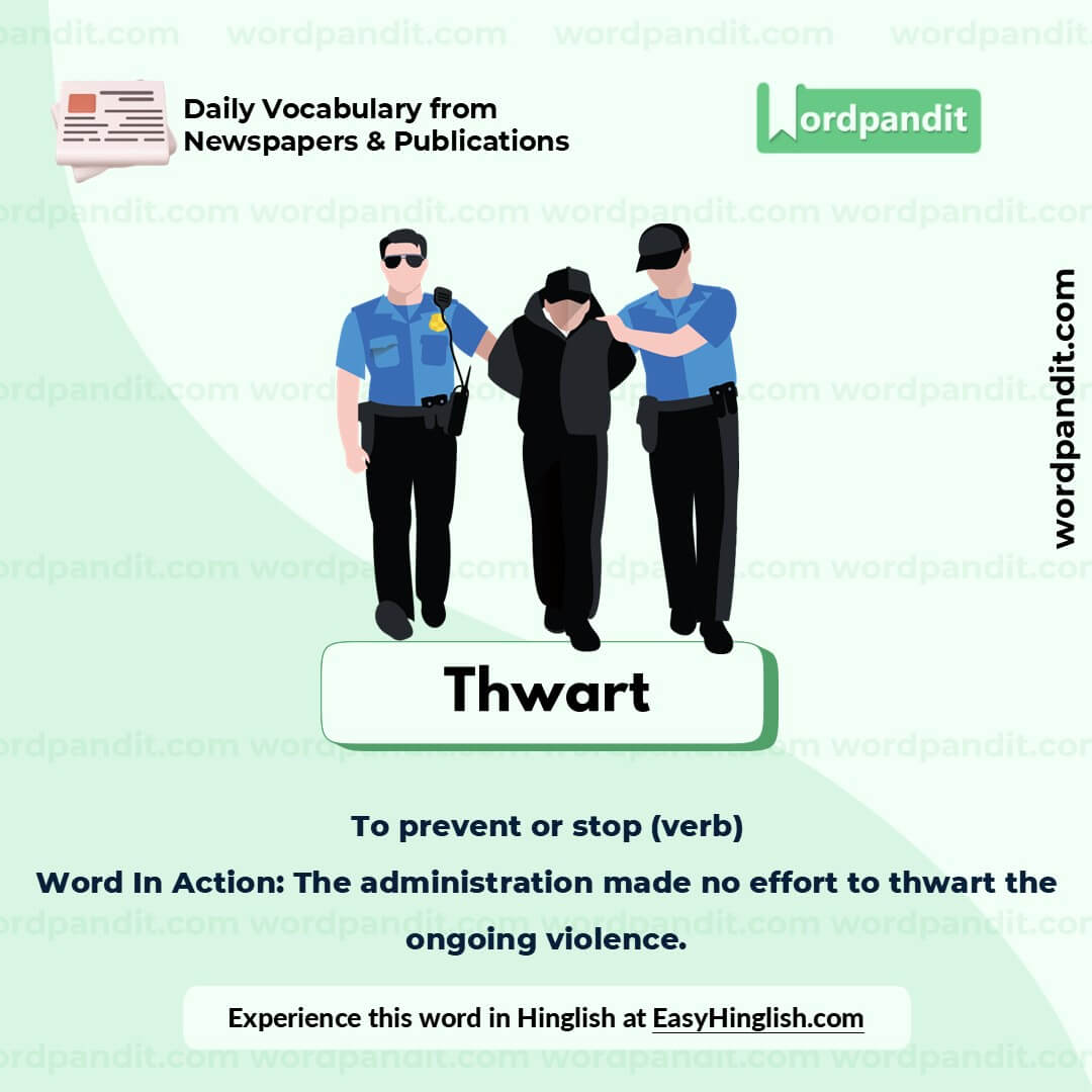 Thwart Picture Vocabulary Thwart Picture Vocabulary