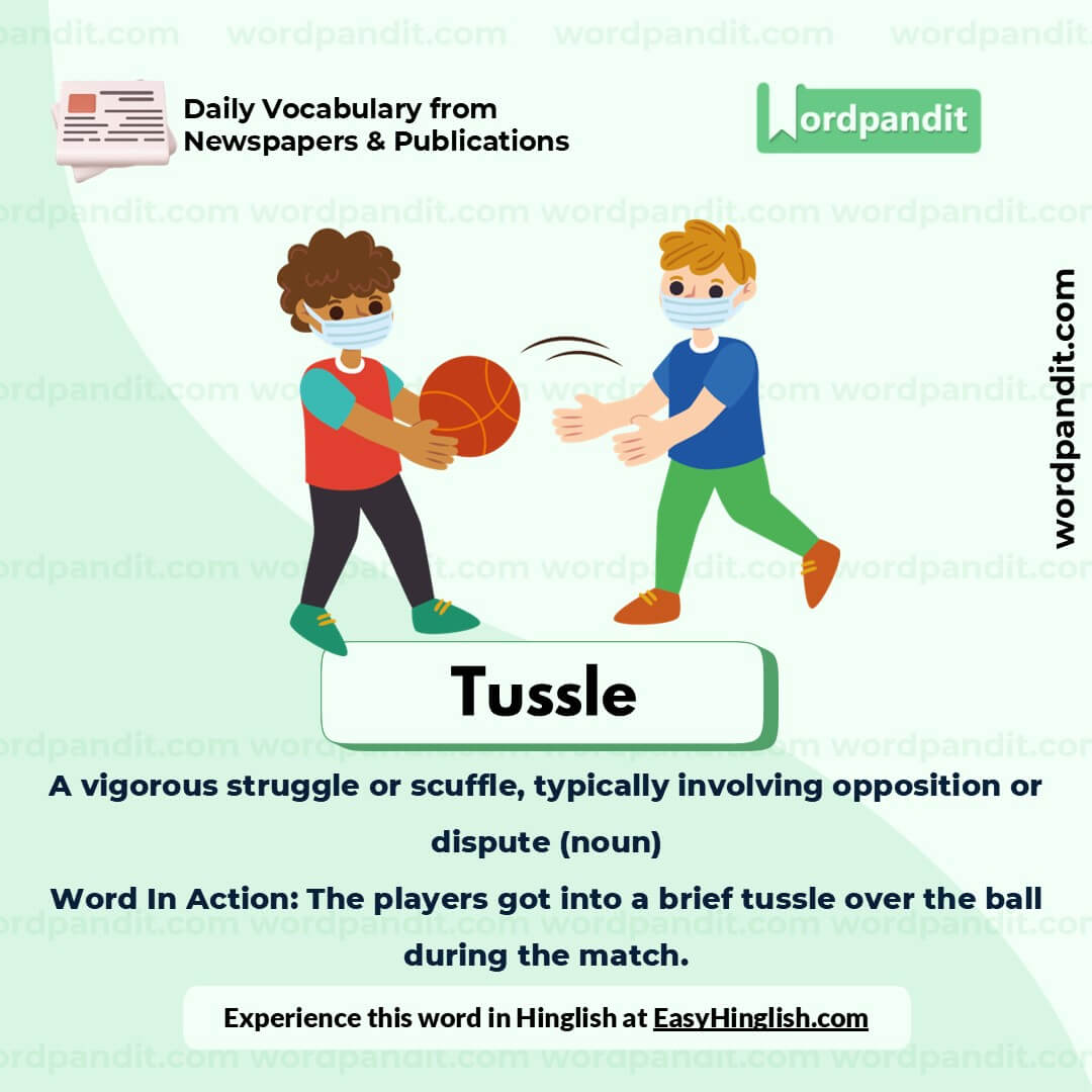 Tussle Picture Vocabulary Tussle Picture Vocabulary