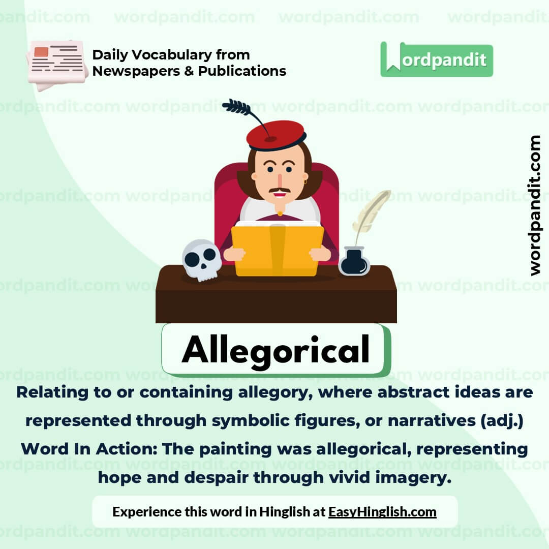 Allegorical Vocabulary Picture