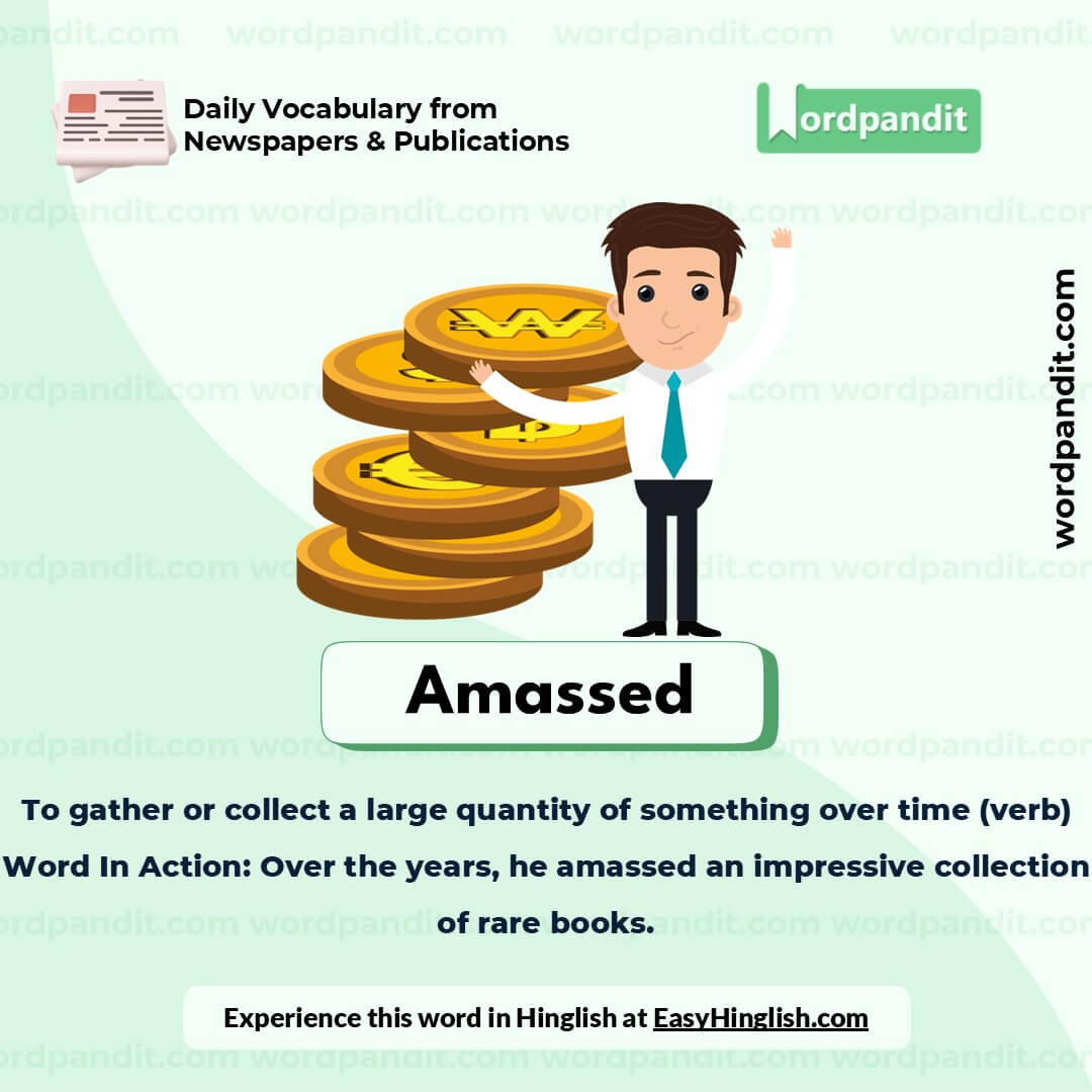 Amassed Picture Vocabulary Amassed Picture Vocabulary