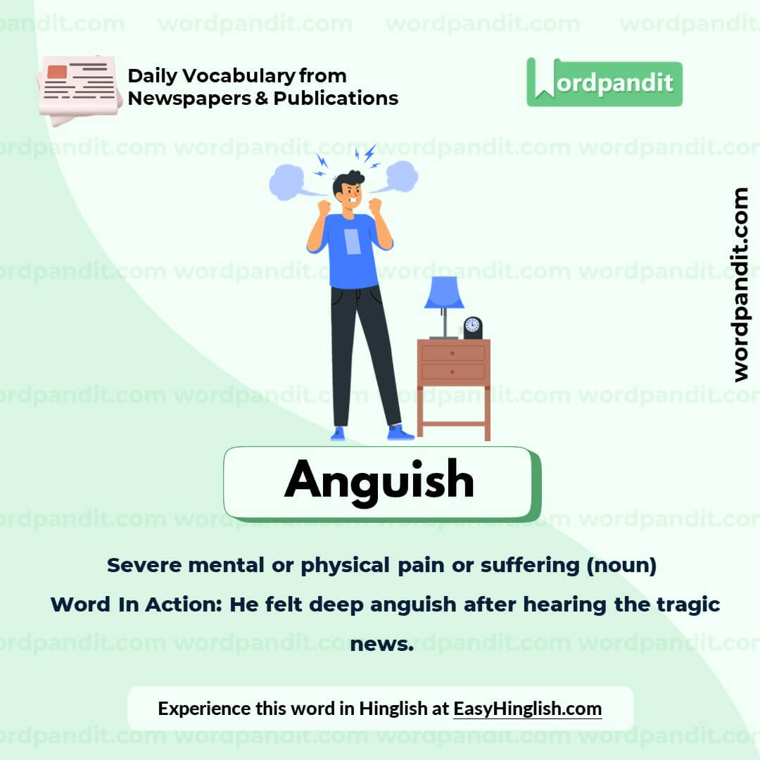 Anguish Bvocabulary Post
