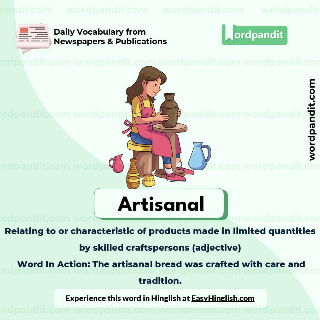 Artisanal Picture Vocabulary Artisanal Picture Vocabulary