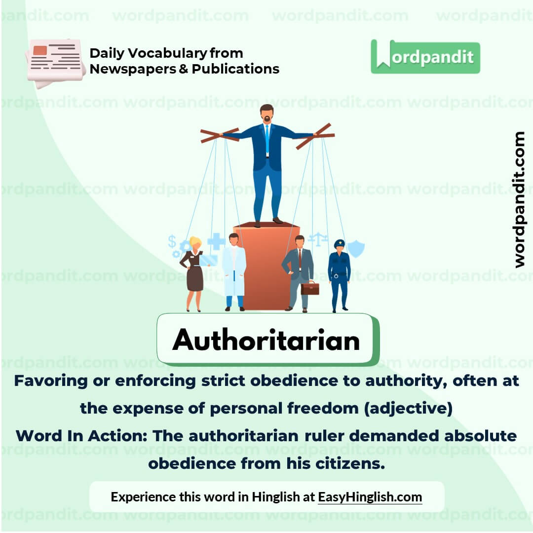 Authoritarian Vocabulary Picture Authoritarian Vocabulary Picture