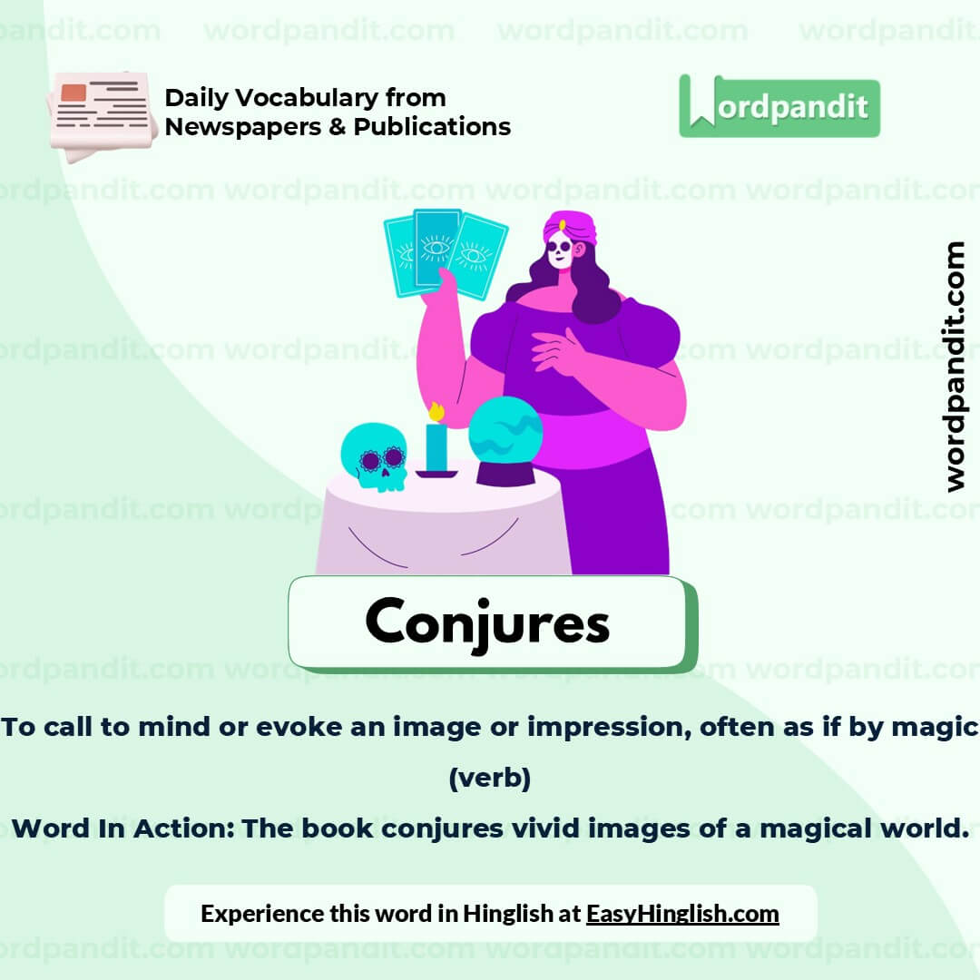 Conjures Picture Vocabulary