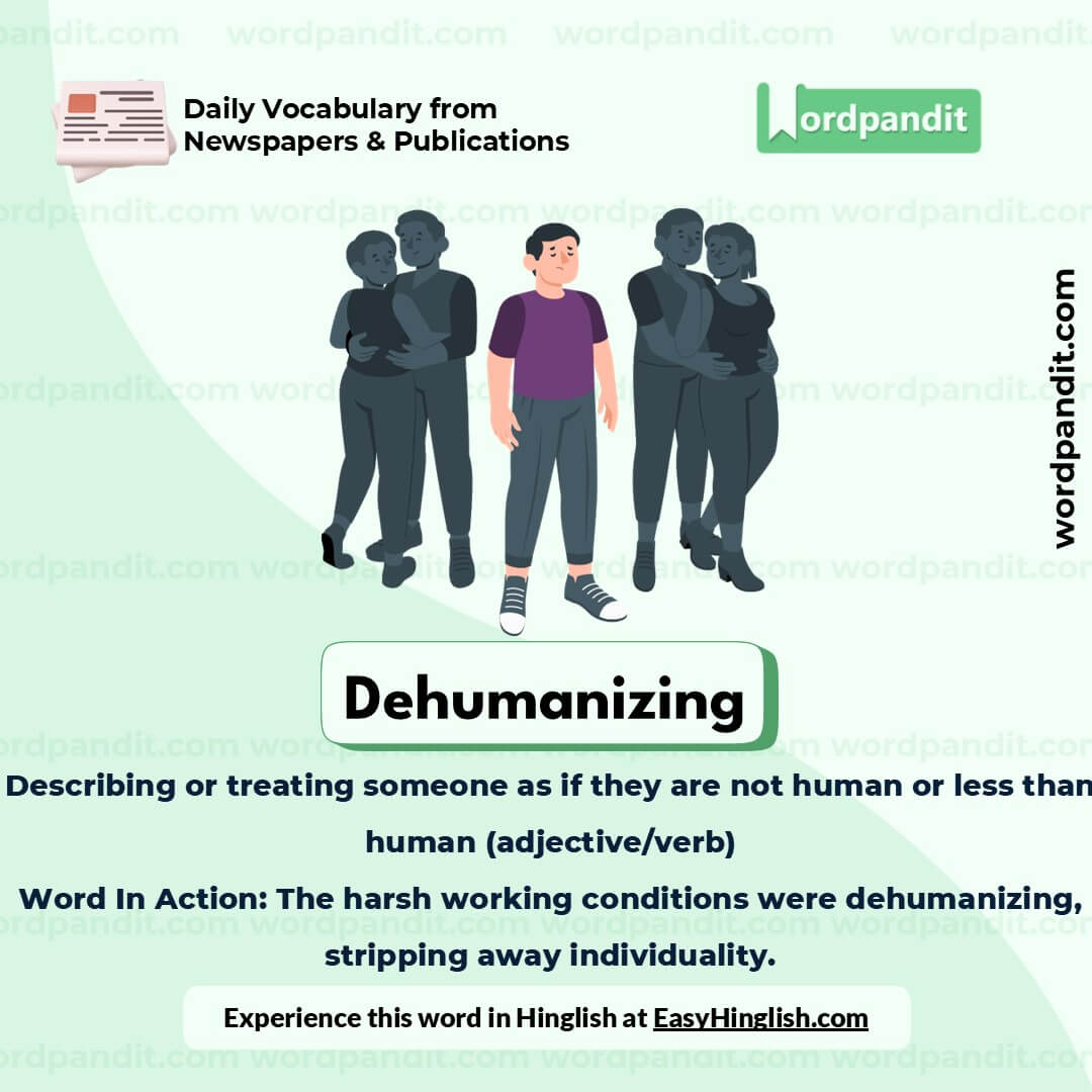 Dehumanizing Picture Vocabulary Dehumanizing Picture Vocabulary