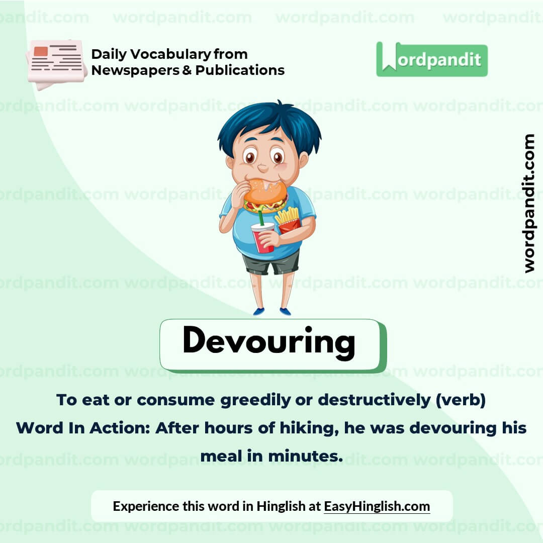 Devouring Vocabulary Picture Devouring Vocabulary Picture