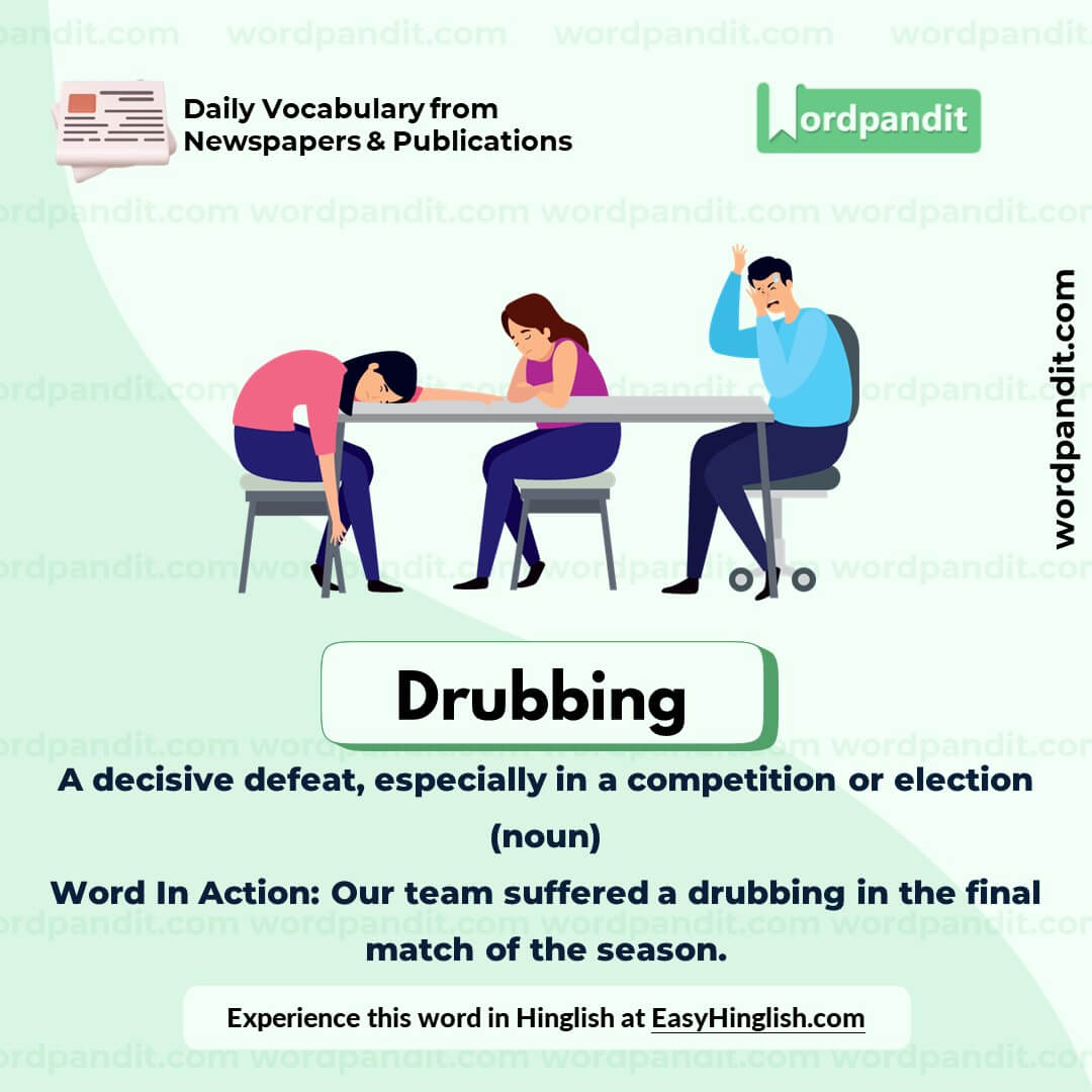 Drubbing Vocabulary Picture Drubbing Vocabulary Picture