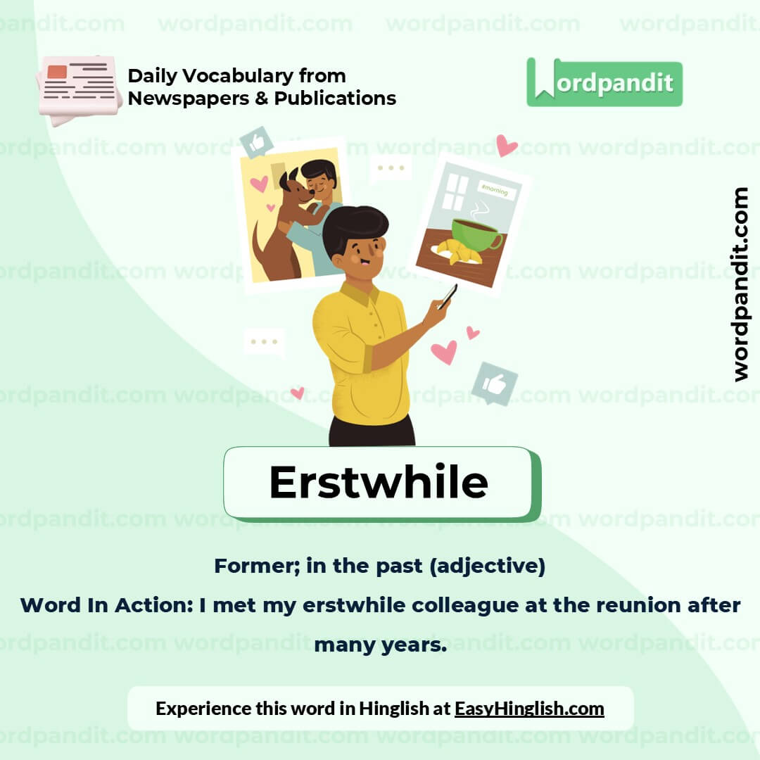 Erstwhile Picture Vocabulary Erstwhile Picture Vocabulary