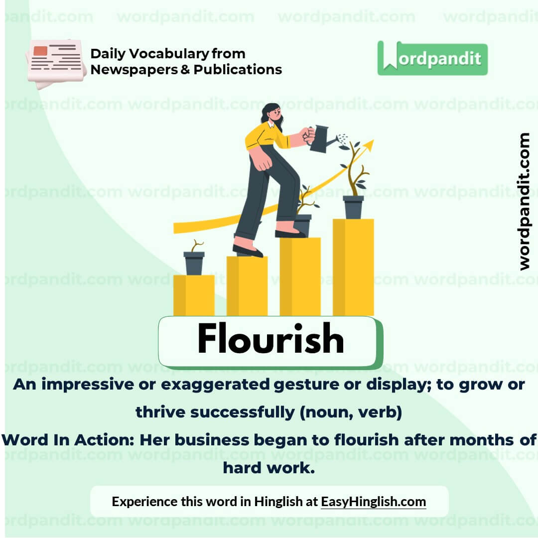 Flourish Vocabulary Picture Flourish Vocabulary Picture