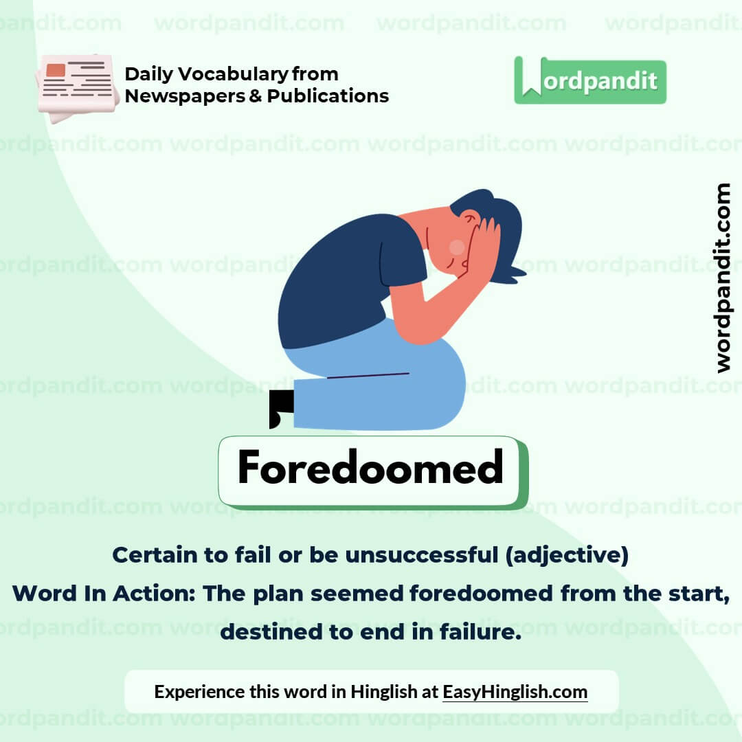 Foredoomed Vocabulary Picture Foredoomed Vocabulary Picture