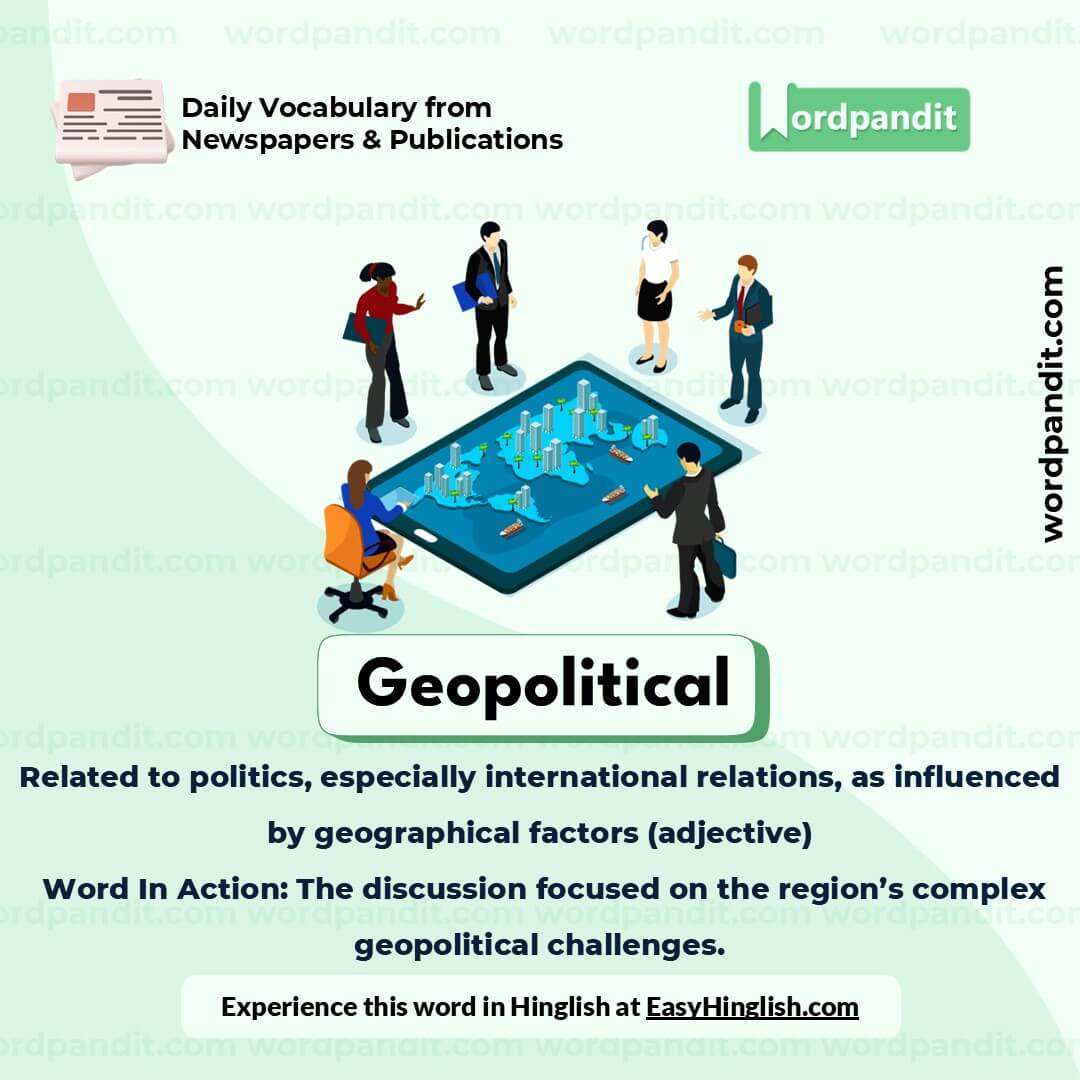 Geopolitical Picture Vocabulary Geopolitical Picture Vocabulary