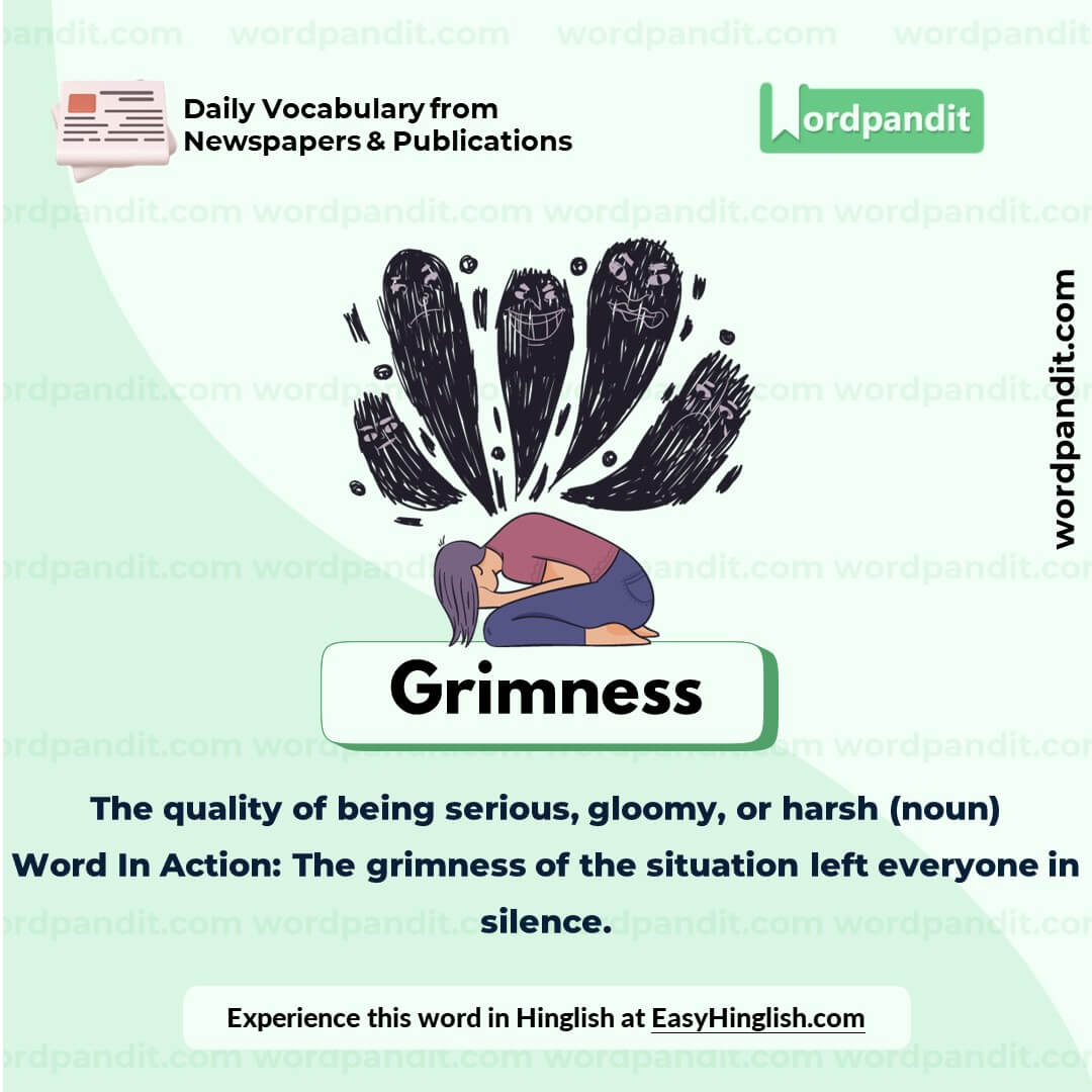 Grimness Vocabulary Picture Grimness Vocabulary Picture