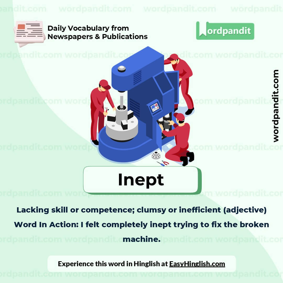 Inept Picture Vocabulary Inept Picture Vocabulary