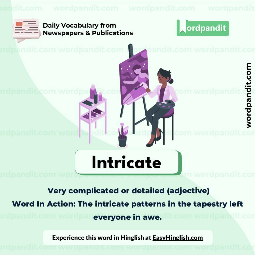 Intricate Vocabulary Picture Intricate Vocabulary Picture