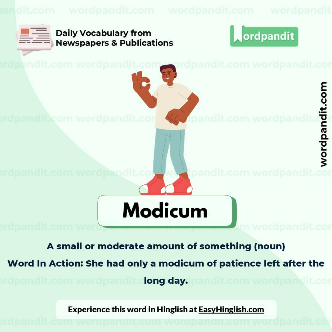 Modicum Picture Vocabulary