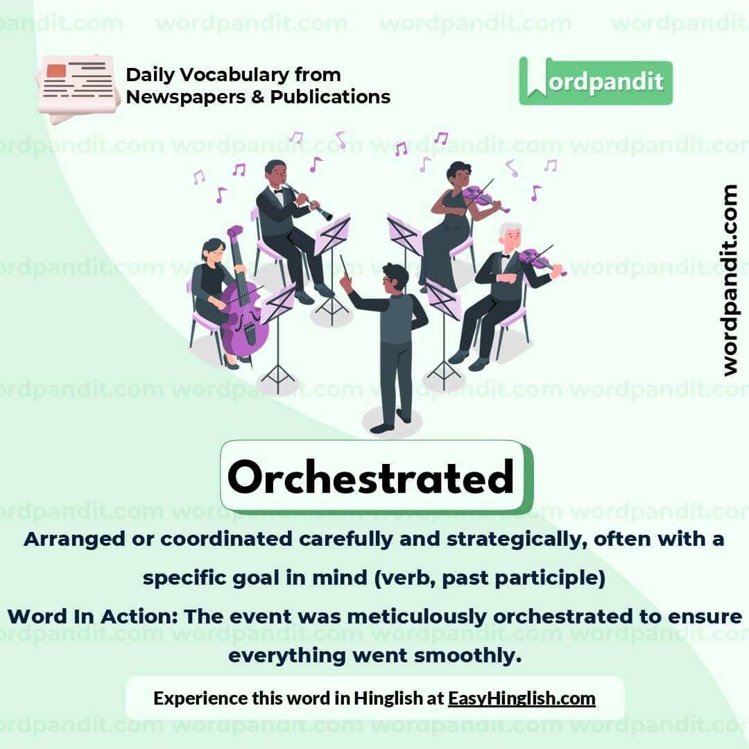 Orchestrated Picture Vocabulary Orchestrated Picture Vocabulary