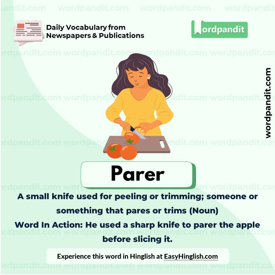 Parer Vocabulary Picture Parer Vocabulary Picture