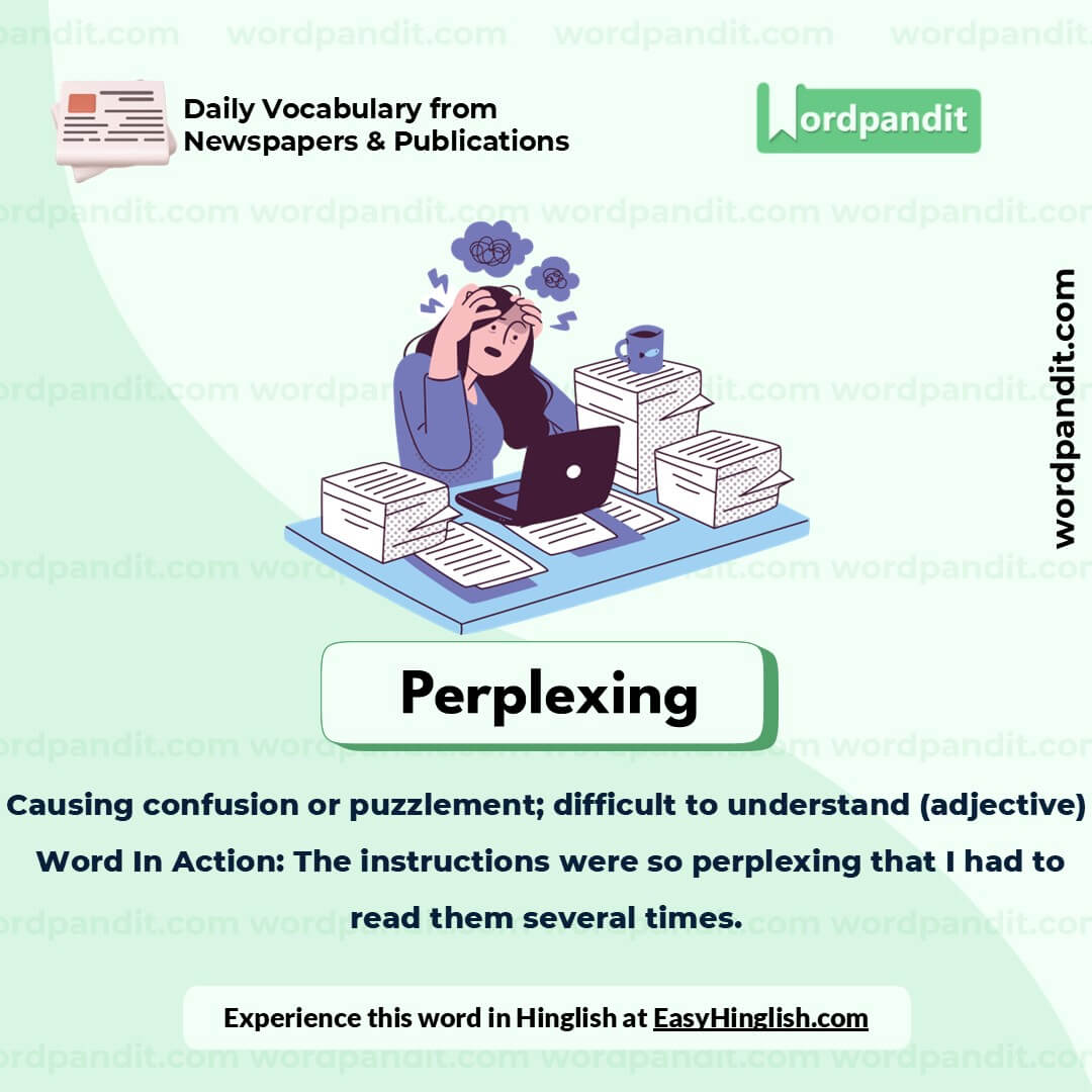 Perplexing Picture Vocabulary Perplexing Picture Vocabulary